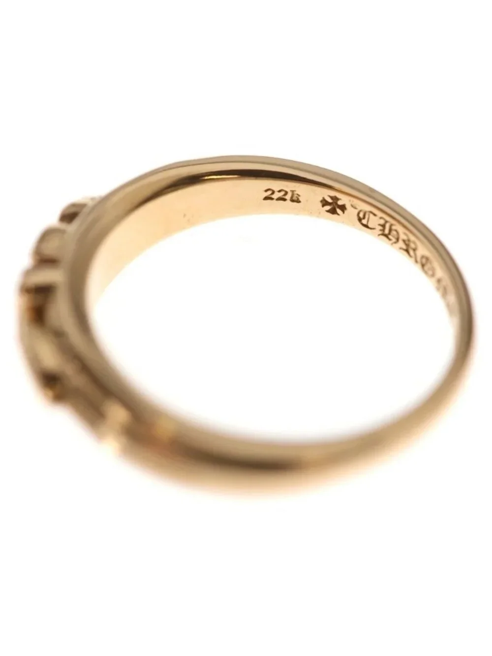 Chrome Hearts 22k Babyclsc Baby Classic Daga Ring Gold